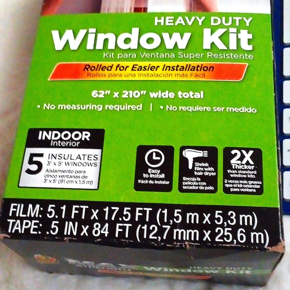 Heavy Duty Window Kit by Duck - Picture 2 of 2
